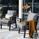 Olefin outdoor upholstery
