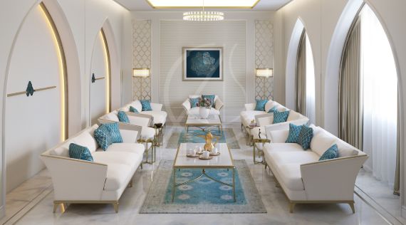 Moroccan Majlis for lounge Dubai
