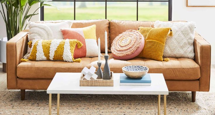 leather sofa cushions Dubai