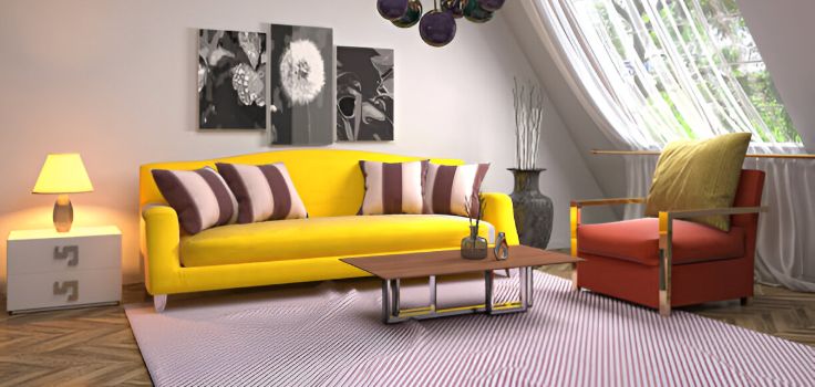 modern sofa cushions Dubai