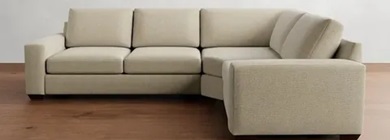 Two tone L shape sofa in Dubai