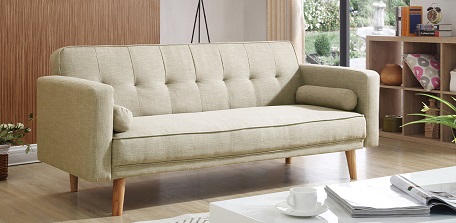 Compact two seater sofa