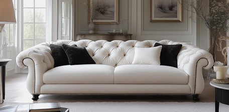 Modern two seater sofa