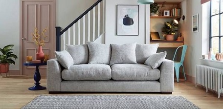 Contemporary two seater sofa