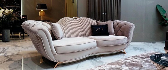 white two seater sofa in Dubai