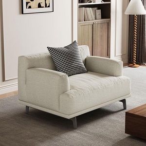 Linen Upholstered Sofa