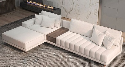 L-shaped, U-shaped Sofas or Modular sofas