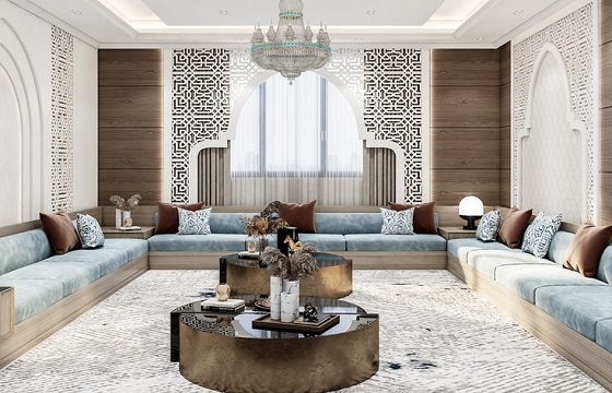 Moroccan Majlis Style in Dubai
