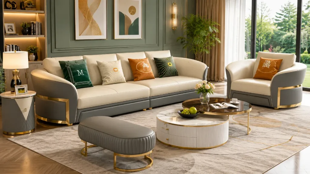 different types of sofas
