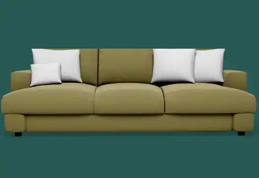 Custom Sofa with Cushions