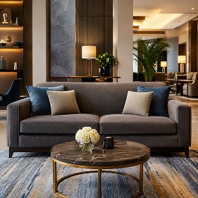 hotel sofa