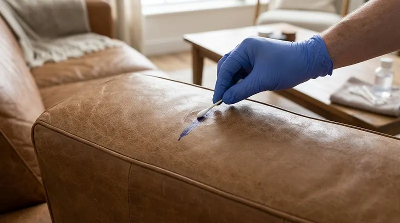 Household cleaning products that should not be used on leather furniture
