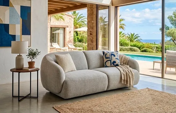 Modern and stylish two seater sofa