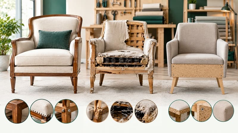 Choosing a chair for reupholstery